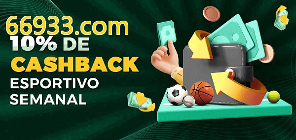 10% de bônus de cashback na 66933.com